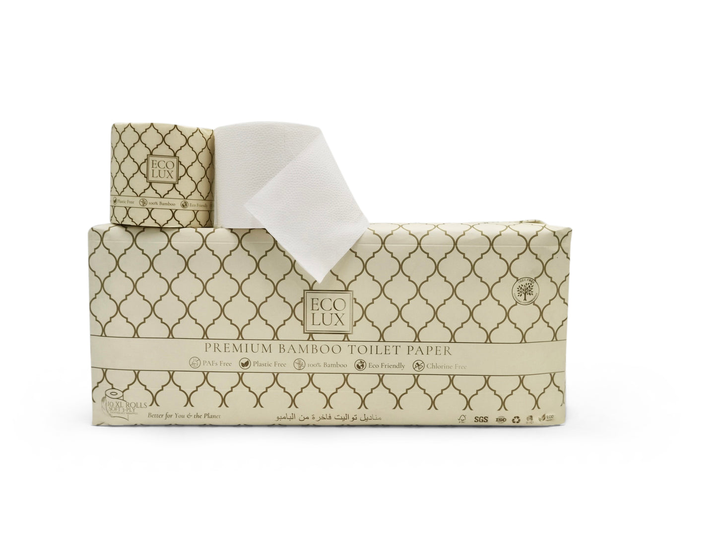 Premium Bamboo Toilet Paper 10 Pack